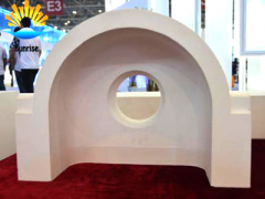 Clay heat insulation refractory bricks